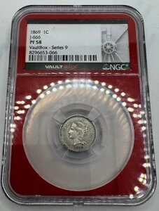 1869 1セント J-666 ??アメリカ合衆国パターンコイン??