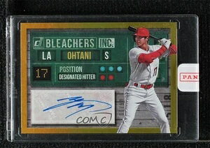 2019 Panini Donruss Bleachers Inc S[h /10 Jĕ #BI-SO Auto