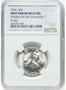 1956N 50Zg tN n[t _[ -- 25Zg vVFbgɍ NGC MS63 FBL - 6.3O