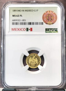 1891N LVR  1y\ ͕th NGC MS 62 PL Ɋ󏭂ȃv[t