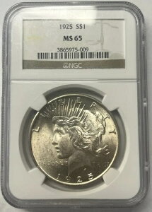 1925�N�s�[�X�_���[ NGC MS65 �z���C�g�n�C�O���[�h