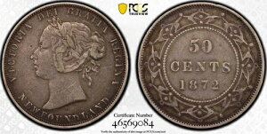 Ji_ 50Zg 1872-H o[~Kiq[gj~g rNgA KM# 6 PCGS: VF. #C465