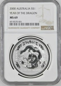 2000N I[XgA 1h N NGC MS69 iV[Y I RC