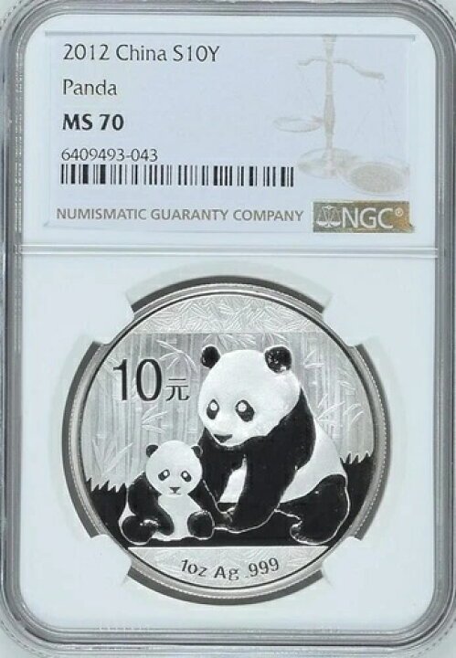 楽天市場】NGC MS70 2012年 中国パンダ 1オンス 銀貨 : WORLD RESOURCE 