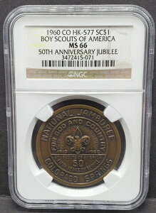 1960N CO HK-577 SC$1 {[CXJEgAJ NGC MS66 50NLOWr[