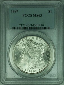 1887N K 1hd PCGS MS-63 (24Zg)