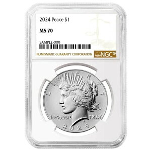 2024�N 1�h�� �s�[�X��� NGC MS70 �u���E�����x��