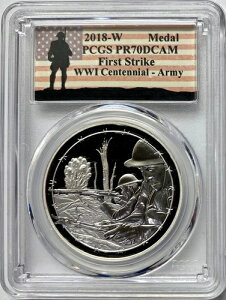 2018-W v[t ꎟE AJR 100NLO ⃁_ PCGS PR70 DCAM t@[XgXgCN