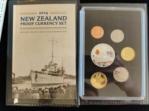 �j���[�W�[�����h 2014 �v���[�t�ʉ݃Z�b�g�i1�I���X HMS �A�L���X �V���o�[ �v���[�t�t���j#09664