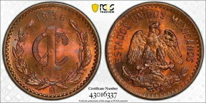 1936�N Mo PCGS MS66 RB - ���L�V�R - �g�[�����H 1�Z���^�{ 1�Z���g�R�C�� #43514A