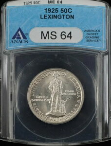 1925N LVg NVbN LO 50Zg ANACS MS64 (69744)