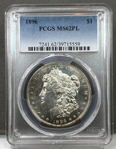 1896N AJ 1h K PCGS MS62 PL ~ v[t