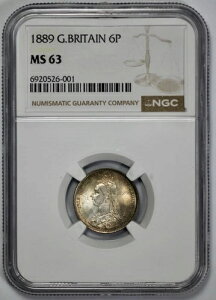 1889N CMX  6yX VbNXyX NGC MS 63 g[