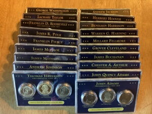 大統領ドル硬貨セット19枚