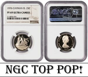 i-650639 �P�C�}������ 25�Z���g 1976�N�BNGC PF 69 �E���g���J���I�B�g�b�v�|�b�v