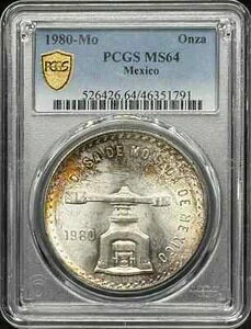 1980N LVR Vo[ ONZA V PCGS MS-64 C{[g[