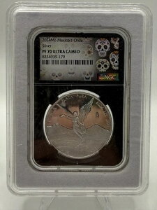 2024�N �v���[�t ���x���^�b�h 1�I���X �V���o�[ �v���[�t�R�C�� NGC PF70 �V���K�[�X�J�����x���t�� ���L�V�R