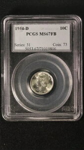 1944�N-D 10�Z���g �}�[�L�����[�_�C�� PCGS MS67FB - �č���������