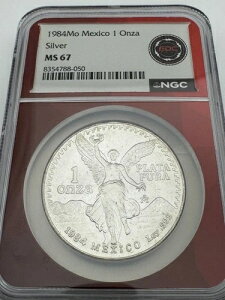 1984-Mo NGC MS 67 LVR x^bh .999 Vo[ 1 IU 1984Mo - 背bhRA