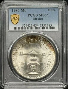 1980N Mo LVR Vo[ ONZA PCGS MS-63 C{[g[