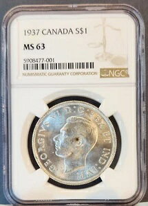1937N Ji_  1h W[W6 NGC MS 63 tXeB uCg X^[