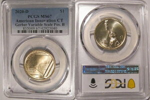 2020 DCmx[Vh $1 CT K[o[XP[ PCGS MS67 |WVB