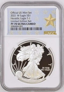 2021�N W�C�[�O�� S$1 ��͕t���C�[�O�� T-1 ����ŃZ�b�g NGC PF 70 �E���g���J���I