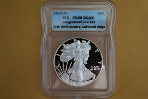 2016 W �v���[�t �V���o�[ �C�[�O�� ICG PR69 ���j���Z�b�g - �g�[�j���O