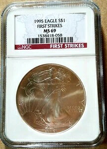 1995N 1h AJ Vo[ C[O NGC MS69 t@[XgXgCN ᒒ bhx