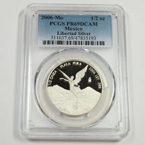 2006�N Mo PCGS �v���[�t PR69 DCAM - ���L�V�R - 1/2�I���X �V���o�[ ���x���^�b�h �I���U #51253A