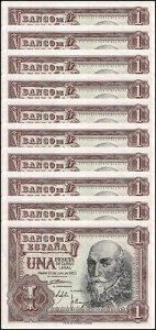 XyC 1yZ^A1953NAP-144AUNC × 10