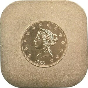 1838�N 10�h�� ���o�e�B�w�b�h �S�[���h�C�[�O�� 96.39�O���� 24K�����b�L �v���[�g�R�C�� *3904