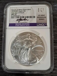 2024(W) Vo[C[O NGC MS70 EFXg|CgŐ FDI GAUDIOSO TC MES