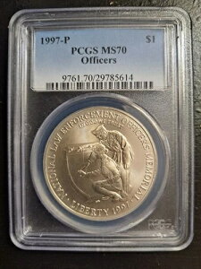 1997-P ���Z�L�O��� PCGS MS70 �N���V�b�N�u���[���x��