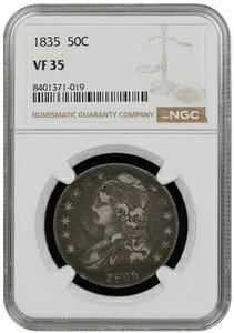 1835N 50Zg LbvhoXg Vo[ n[th NGC VF35