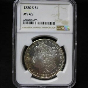 1880-S 1�h�� �����K����� NGC MS 65 - �č���������