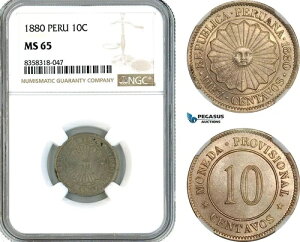 AK488�A�y���[�A10�Z���^�{�A1880�N�A���}�����ǁANGC MS65