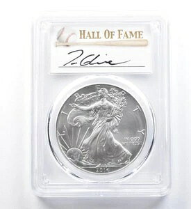 2014�N �A�����J�� �V���o�[ �C�[�O�� �g���E�O���r�� MS70 PCGS *1228
