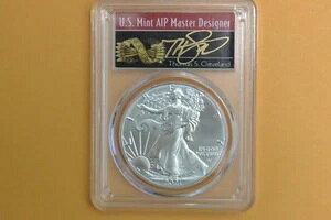 2021年 1ドル アメリカン シルバー イーグル 1オンス PCGS MS70 初日発行 トーマス クリーブランド T2