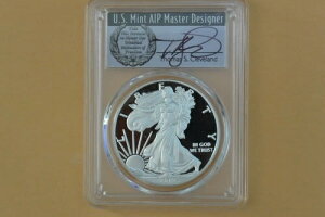 2019 W $1 プルーフ シルバー イーグル PCGS PR70DCAM トーマス クリーブランド リース FDI