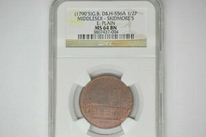CMXF1790Ñn[tyj[ - D&H 556A - ~hZbNXEXLbhA - NGC MS-64 BN