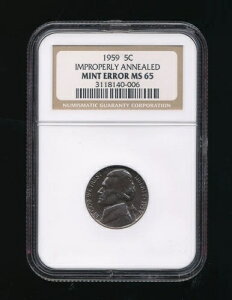 1959N WFt@[\jbP NGC sK؂ɏē݂ꂽ~gG[ MS 65 w