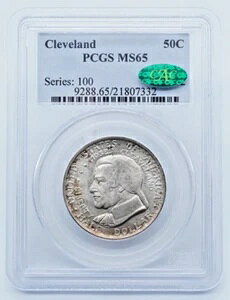 1936�N �N���[�u�����h �Z���e�j�A�� �V���o�[ �n�[�t�h�� PCGS CAC MS65 - U1058