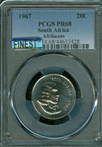 1967N AtJ AtJ[X 20Zg PCGS PR68 MAC ōO[hV~Ȃ *