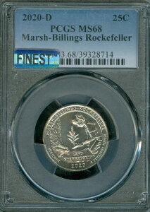 2020 D MARSH BILLING ROCKEFELLER NH[^[ PCGS MS68 PQ MAC ōV~Ȃ *