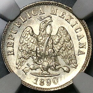 1890-Mo NGC MS 62 ���L�V�R 10�Z���^�{ �~���g�X�e�[�g��� (23062403C)