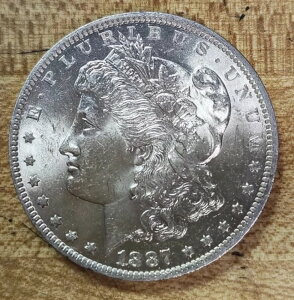 1887-O 1ドルモルガン銀貨