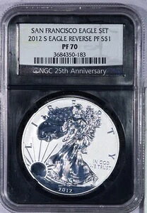 2012-S Vo[C[O o[Xv[t ASE $1 NGC PF70 PR70 EgJI ubNRA
