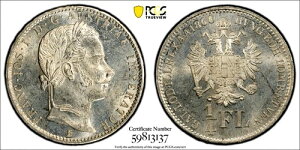1860-B I[XgA 1/4t[ tcE[[t1  PCGS MS63