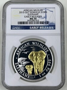 2015�N �M���g �\�}���A S100S NGC MS70 �A�t���J�]�E �쐶���� ���������[�X
